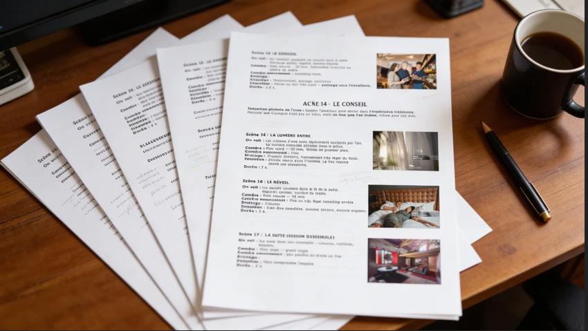 pré-production audiovisuelle